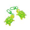 Glow-in-the-dark turtle lucky keychain mini boogie bag chaki keychain
