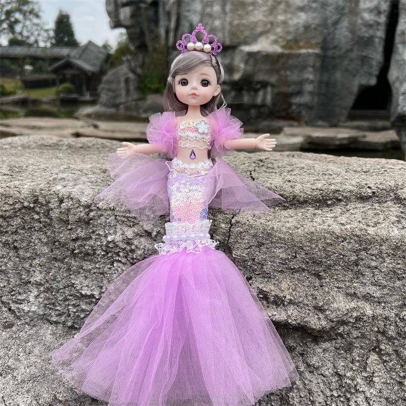 9" Mermaid Princess Doll - Children's Playhouse Gift Toy
