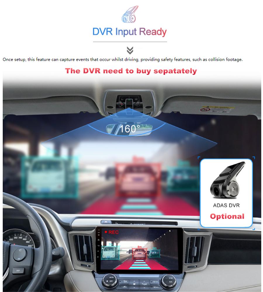 Toyota RAV4 13-17 Car Radio - 10.1" Android 9.1 GPS