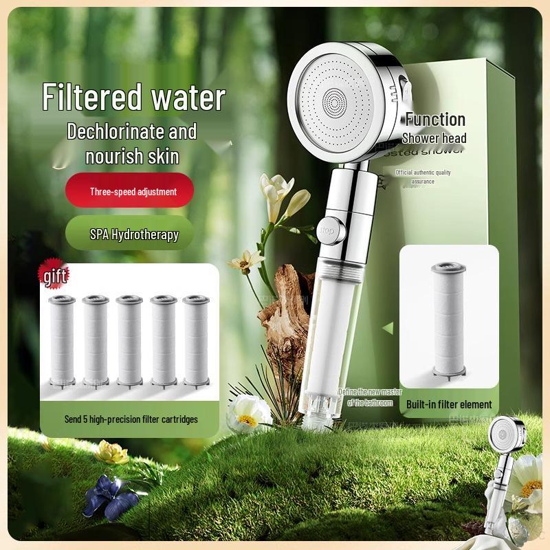 Portable Shower Head with Filter for Travel and Tourism In Thailand