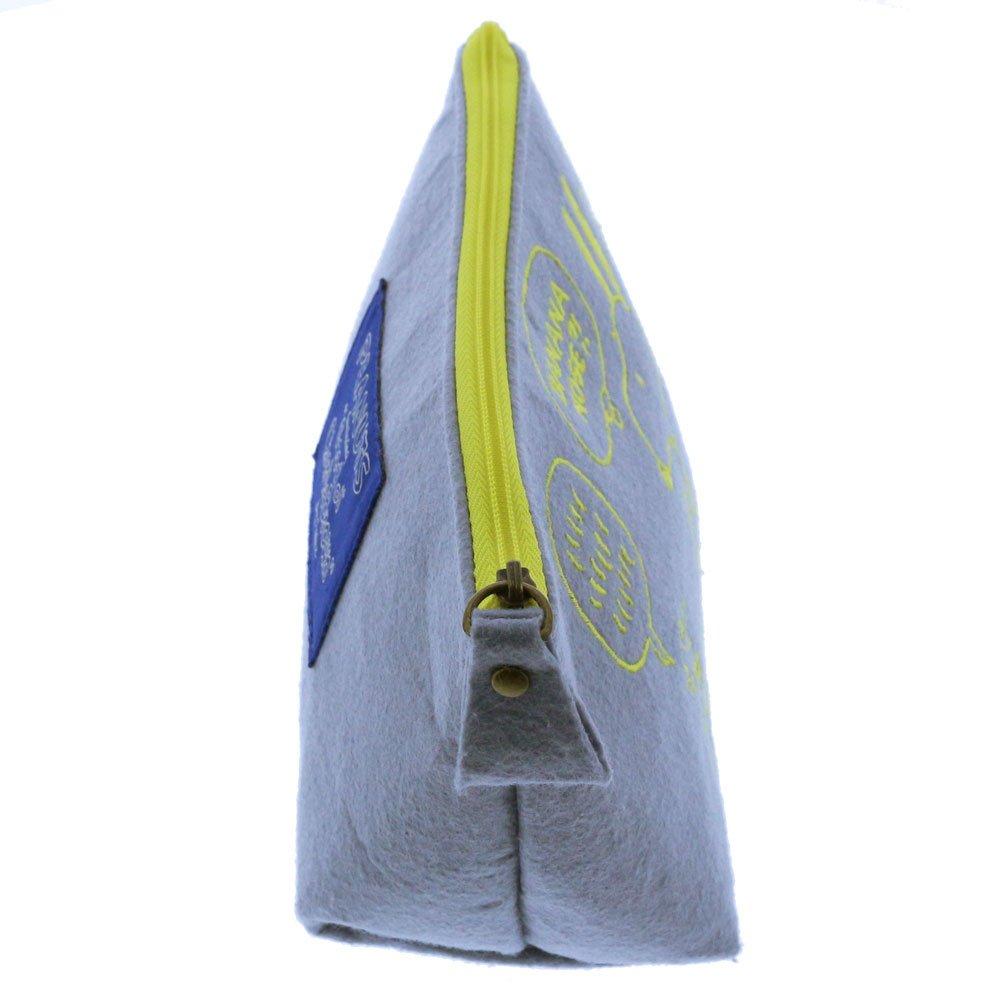 Sunstar Stationery Snoopy American Style S2277093 Pouch, Gray,