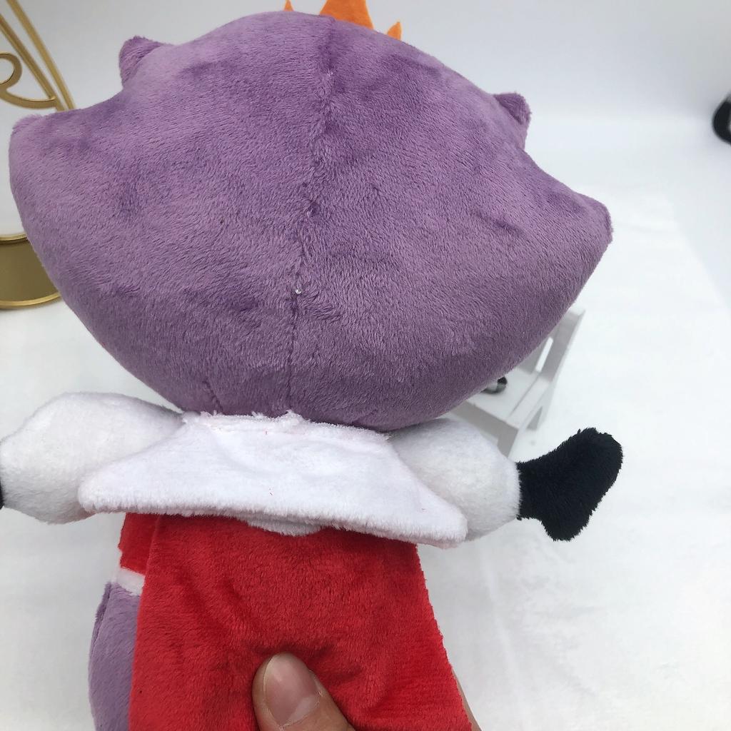 Cartoon Anime Helluva Boss Extremely Evil Boss Plush Toy Demon Doll Compared To Prince Leeds Anime Peripheral Plush Toys