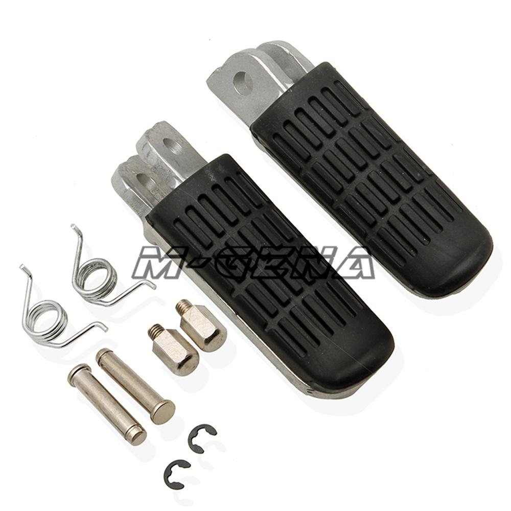 Motorcycle Front Footrests Foot pegs For Honda CBR 750F 1000F CB400 750 1300SF CBR600 F2 F3 VTR1000F VFR800 XL1000V Varadero