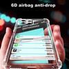Compatible with Xiaomi 11 Youth Edition, Shockproof Phone Case with Four Corners, Full Protection Airbag Transparent Soft TPU - Clear White