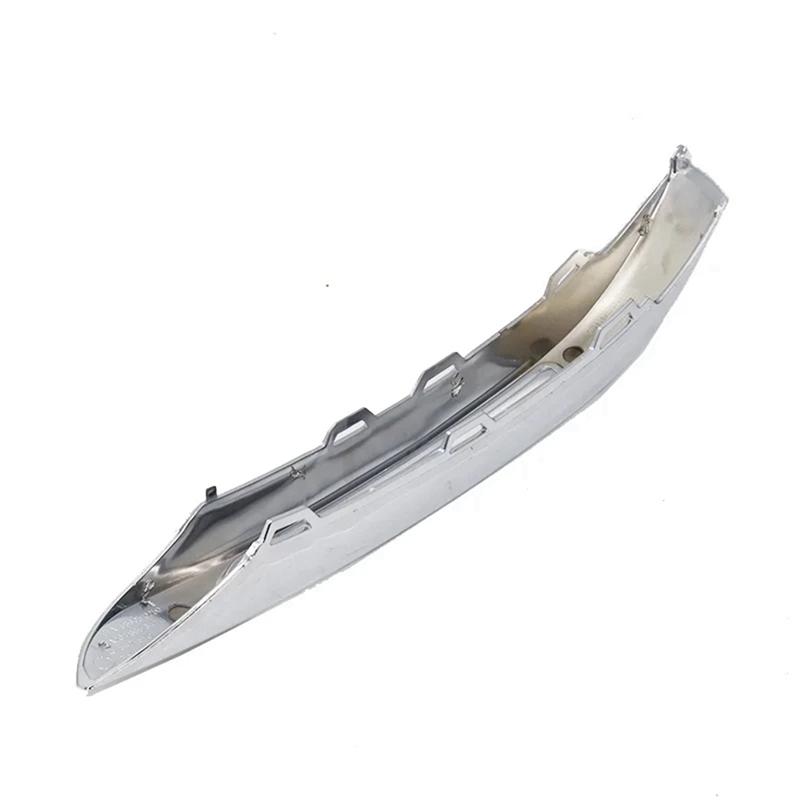 B97A-Automobile Front Bumper Grille Fog Lamp Cover For C GLK 2048853474 Silver Right Accessories