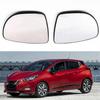 Pair of Heated Rearview Mirrors for 2018-2020 Nissan Micra/Leaf (Left & Right)