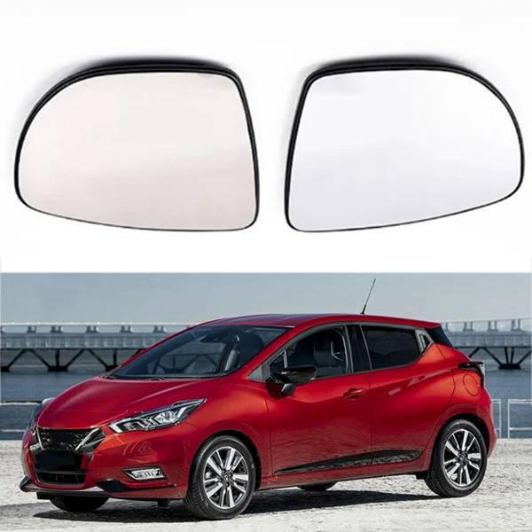 Pair of Heated Rearview Mirrors for 2018-2020 Nissan Micra/Leaf (Left & Right)