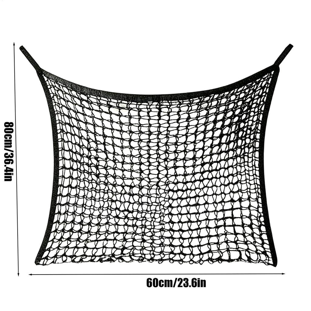 Hay Bags For Horses Easy To Fill Large Capacity Bag Slow Feed Hay Net For Goat Mules Livestock Barn Trailer Feeding Supplies