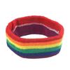 Wide Rainbow Colorful Elastic Headband Hair Accessories Head Wrap
