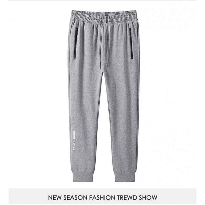 Mens Fleece Lined - Straight Leg Casual Trousers Size 8XL