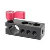 HDRIG Kamerastangenklemme 15MM mit 1/4"-20 Gewindeloch für Kamerastützstange 1093