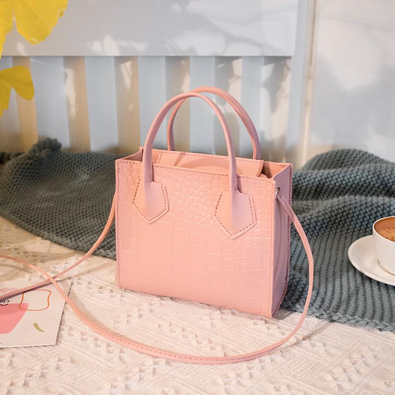 Korean Crocodile Pattern Mini Ladies Handbag - Summer/Autumn Shoulder & Crossbody Bag