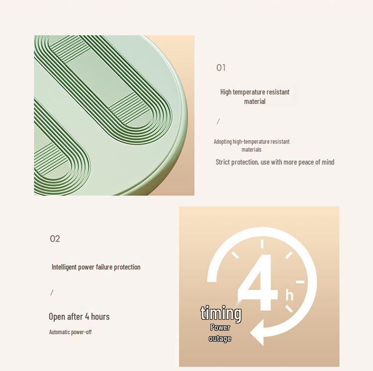 Under-Desk Foot Warmer: Winter Office Heater & Electric Blanket Cushion