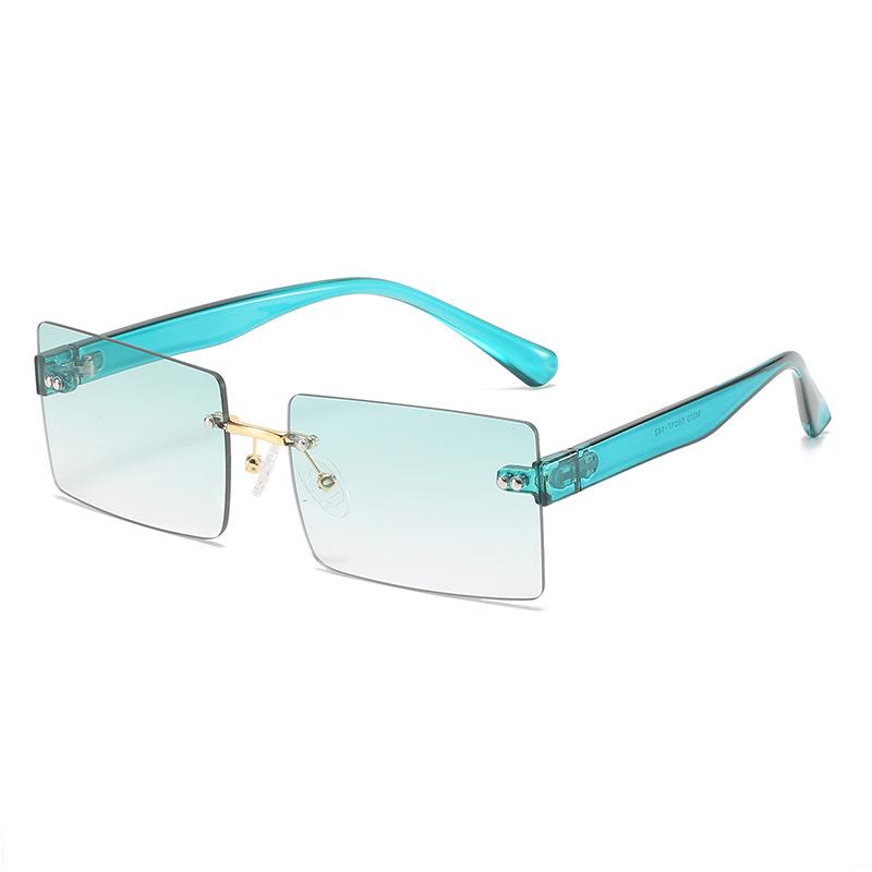 Square Sunglasses, Square Glasses, Personalized Rivet Jelly Sunglasses For Women