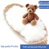 High Elastic Fiber and Acrylic Cotton Plush Pillow Core - Handmade Filling for DIY Projects