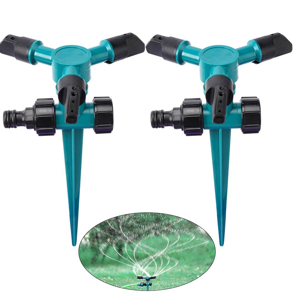 

2-3pcs 360° Automatic Lawn Sprinkler, 3 Arm Rotating Sprinkler, Automatic Lawn Sprinkler Watering System, Used for Garden and Pastoral Irrigation 2pcs