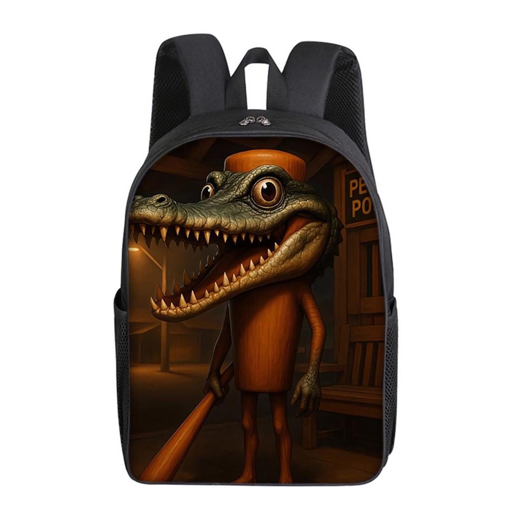 Cartoon Printing Casual Shoulder Bag Junior High School Students Large Capacity Backpacks
