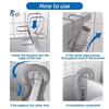 Adjustable Opening Washing Machine Drain Hose Holder Laundry Tub Hose Guide Clip  Tubs and Sinks