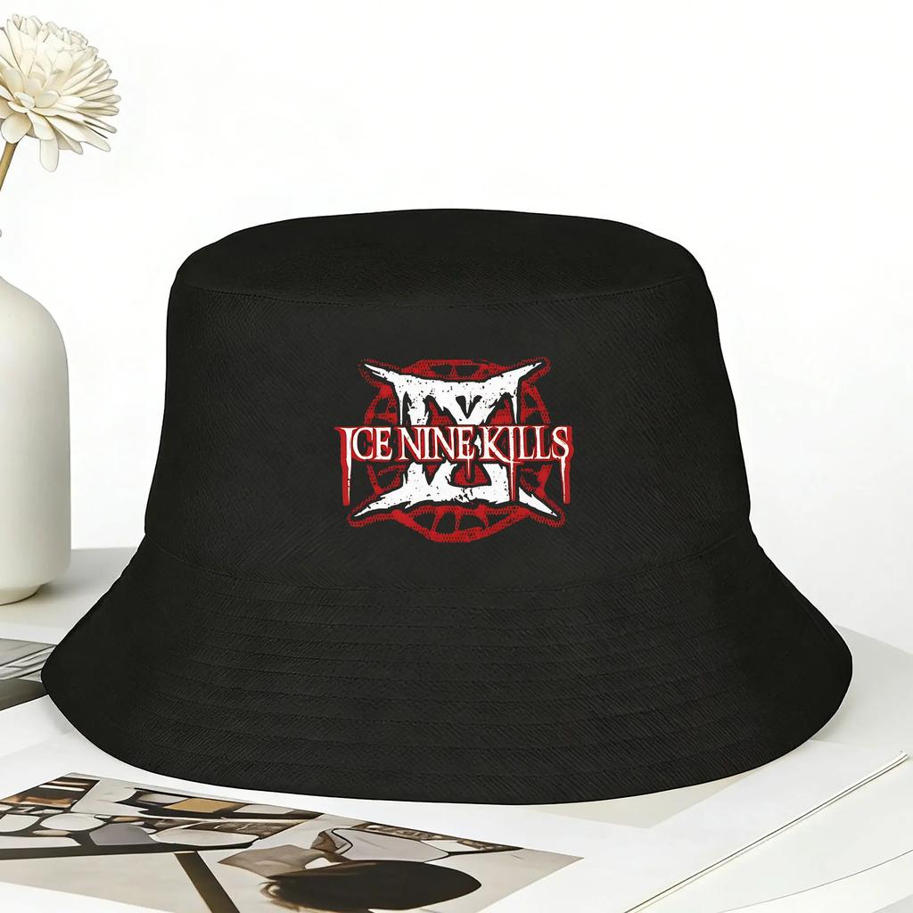 Ice Nine Kills Bucket Hat Outdoor Fisherman Caps Soft Fold Fishing Visor Hats For Unisex Fashion Design Cap