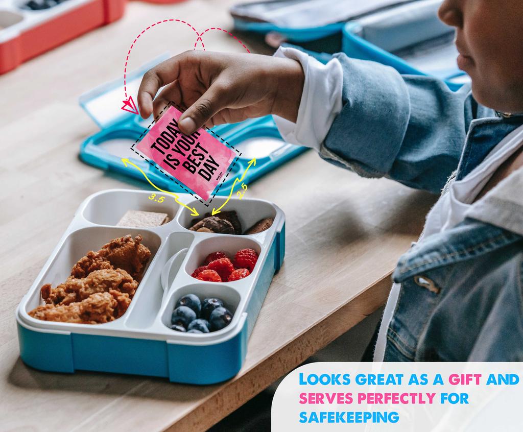 Inkdotpot Lunch Box Notes For Husband/ Boyfriend, Adult Romantic Cards, Pack of 36, Assorted Love Designs, Fun Lunch Notes