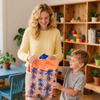 Children's Waterproof Swim & Beach Bag with Dry-Wet Separation and Toiletry Storage