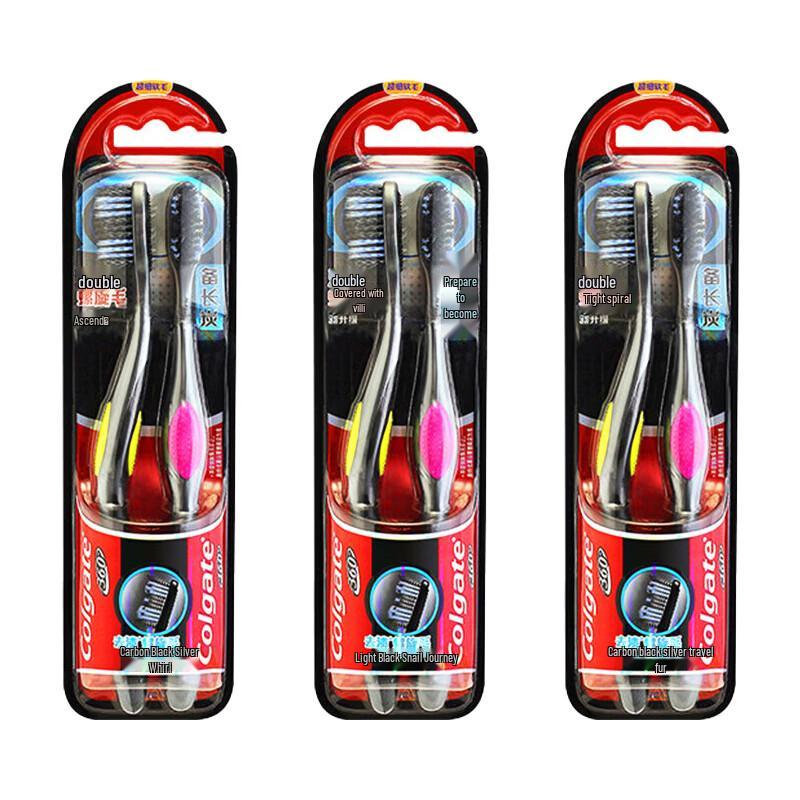 Colgate 360 Binchotan Charcoal Toothbrush Value Pack