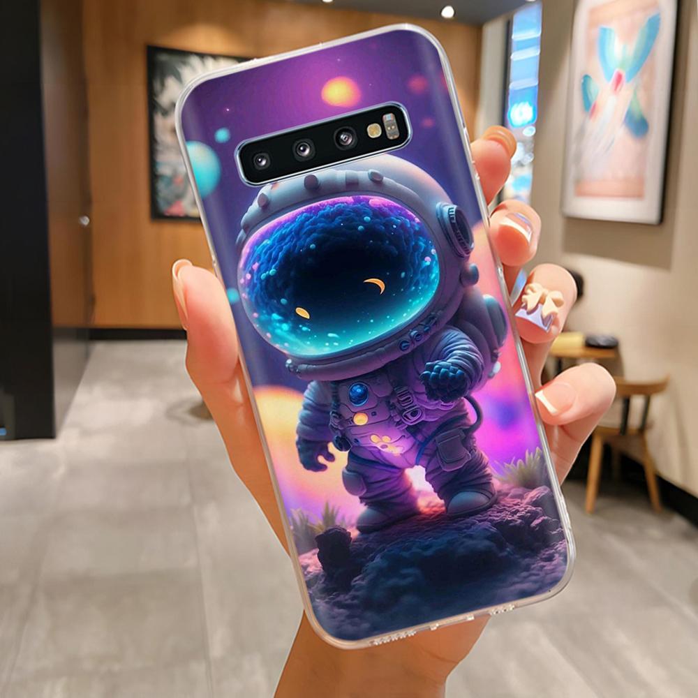 Phone Case For Samsung Galaxy S10 Plus Case Fundas Cases For Samsung Galaxy S10 S 10+ S10E Soft TPU Silicone Bumper Cover Coque