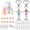 Guardian Angel Keychain: Perfect Thank You Gift for Weddings, Birthdays, Baptisms, Communions, and Gatherings.
