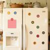 Mandala Pattern Crystal Glass Soft Magnet for Refrigerator & Whiteboard Decoration