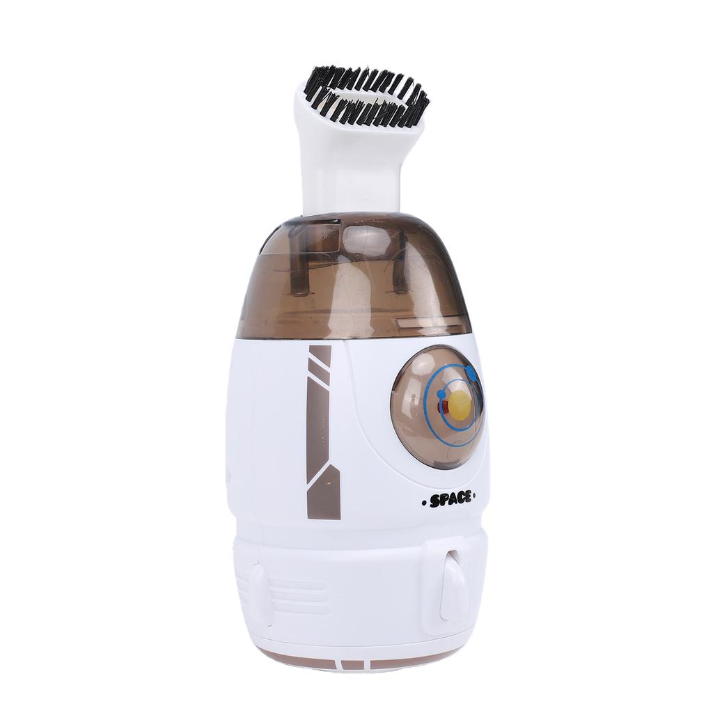 Mini Desktop Vacuum Cleaner Small Portable Electric for Eraser Shavings Paper Scraps Keyboard Dust Gray