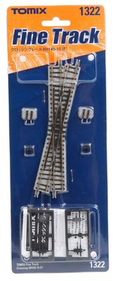 TOMIX N Gauge Crossing Rail F 1322 Railway Model Supplies XR140-15
