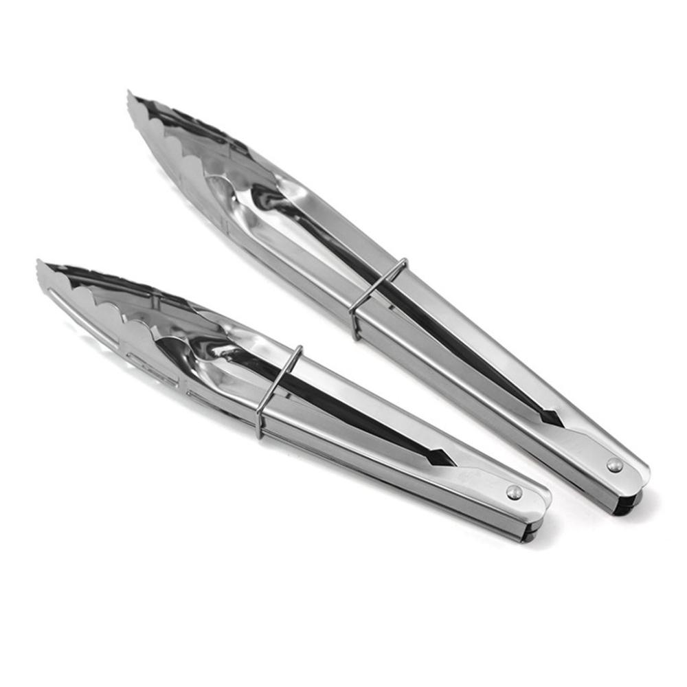 Handle For Barbecue,Buffet Food Clip Serving Tongs Bread Clip Kitchen Tongs Flat Head Clip