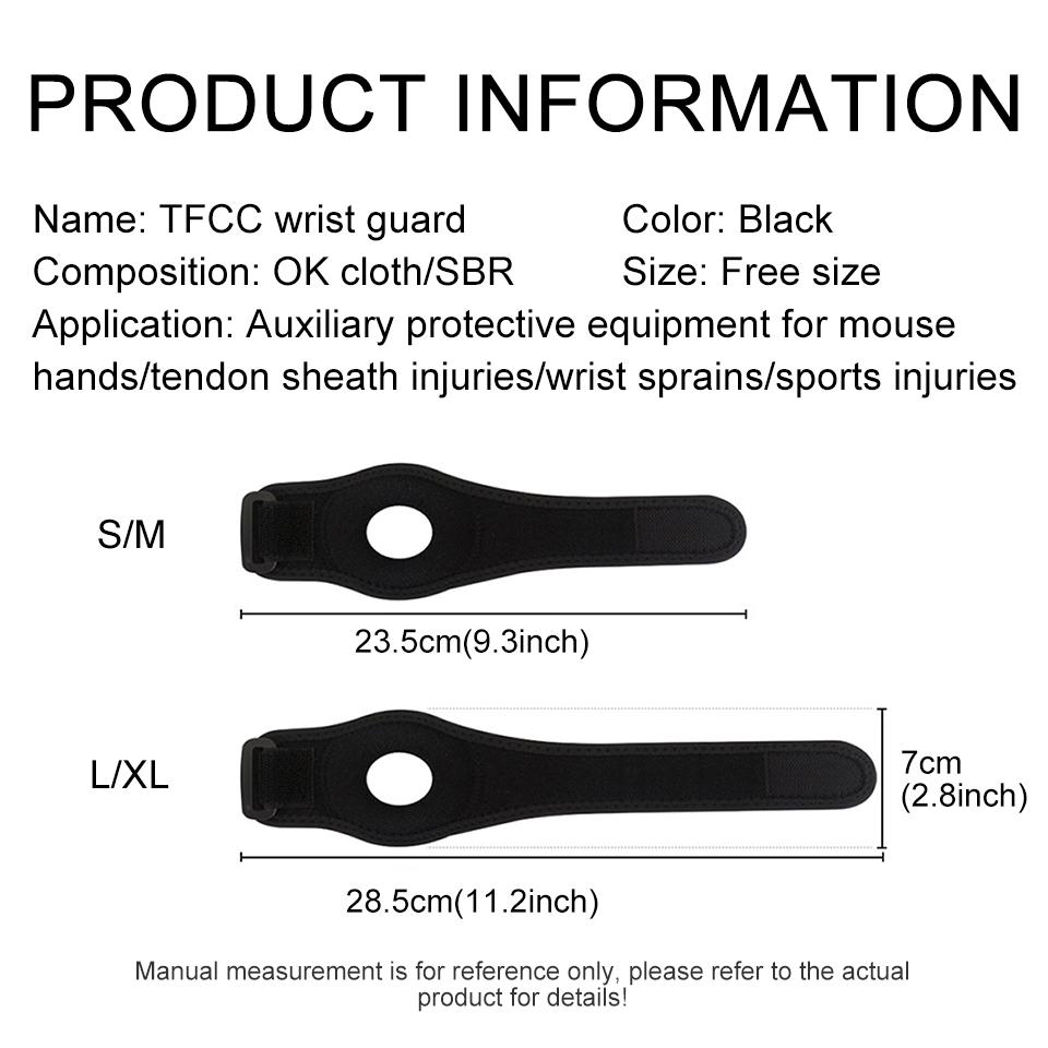 Adjustable Wrist Strap Compression Brace Weightlifting Wrist Support Men