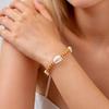 New Style Boho Shell Bracelet for Women, Stainless Steel Beads Chain Bracelets, Summer Beach Elegant Jewelry Gift To Her