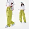 Women's Pants, American Straight Leg Work Pants, Loose Paratrooper Pants, Hong Kong Style Functional Casual Pants
