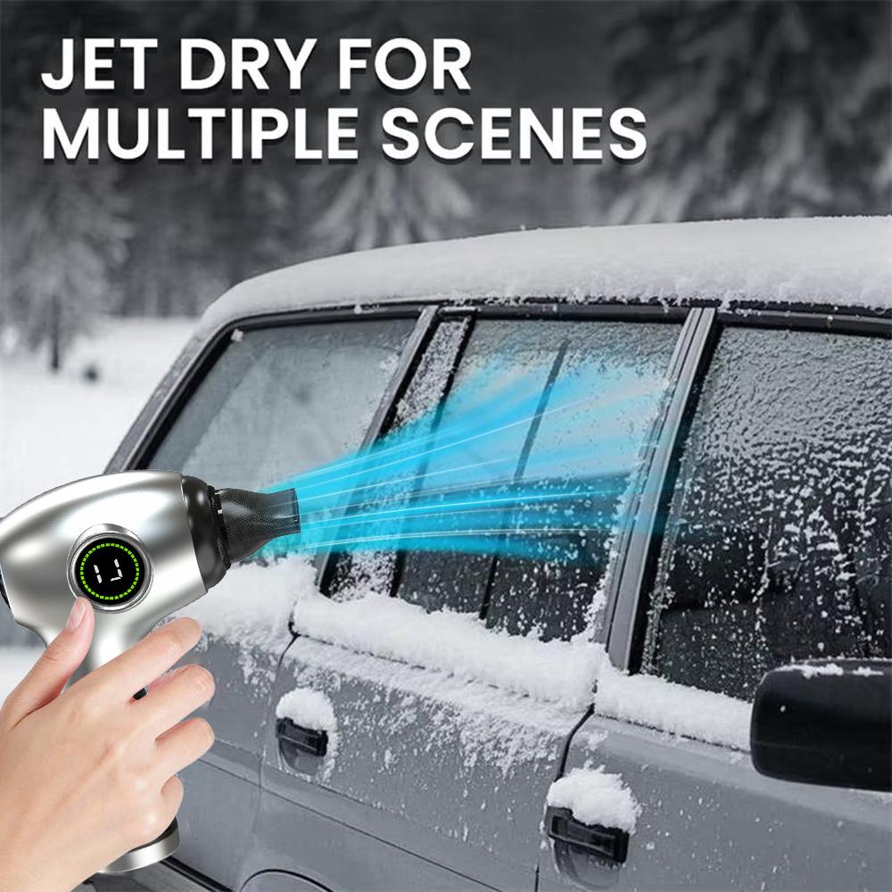 990000RPM Turbo Jet Blower Powerful Air Blower Brushless Turbo Fan Wind Speed 60m/s 8000mAh strong breeze Cordless Air Duster