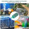 20PCS Green Sandstone Cylinder Aquarium Oxygen Pump Aeration Air Stone Fish Tank Bubble Stones