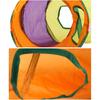 Cat Tunnel LShape Foldable Design with Peekholes for Indoor Cats Kittens and Small Pets