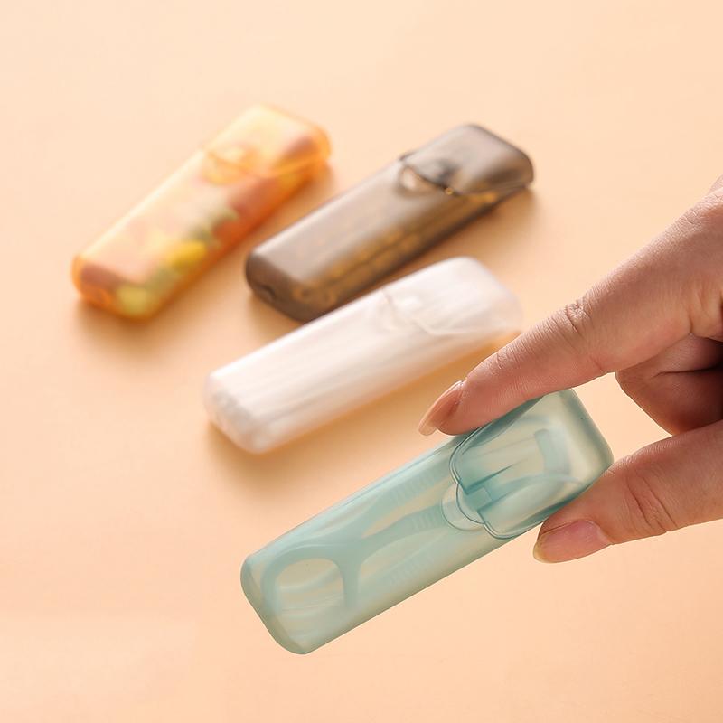 Mini Zahnstocher Aufbewahrungsboxen Zahnstocherhalter mit Deckel Zuhause Küche Esstisch Hotel Restaurant Tragbares Kleines Zahnstocheretui