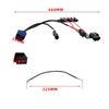Black ABS Power Busbar Accessory Set for Honda Talon