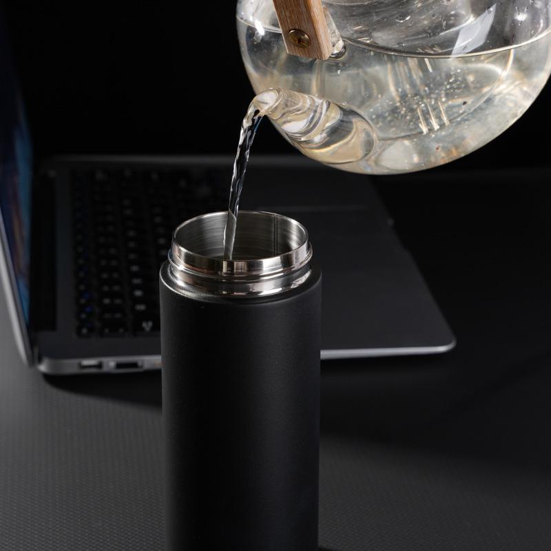 316 Stainless Steel Insulated Mug with Tea Filter, Portable for Car