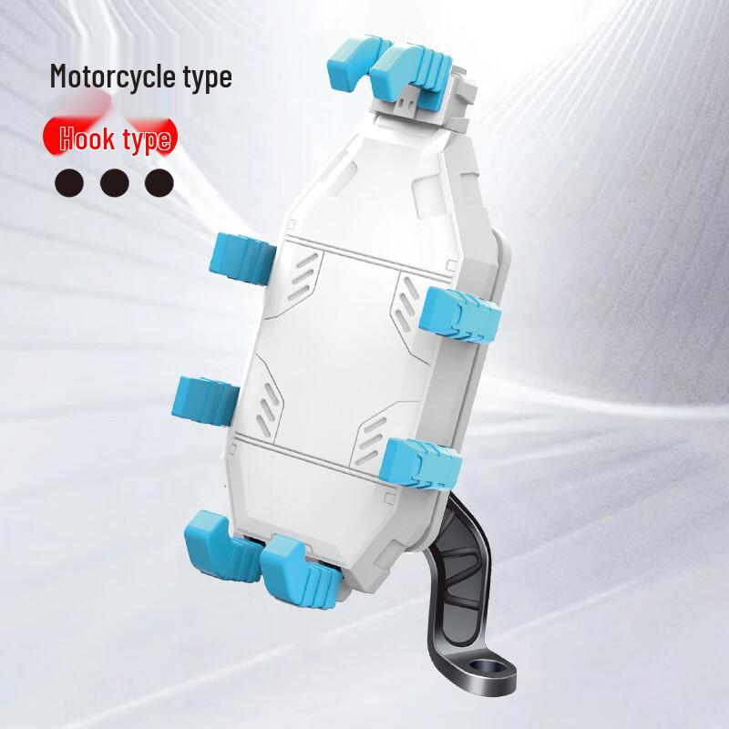 Lishi Bicycle Rearview Mirror Phone Holder Universal