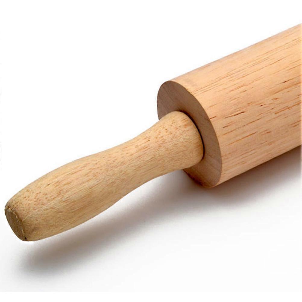 Dough Roller Wooden Rolling Pin for Baking Use 41cm Kitchen Tool