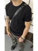 Summer Heavyweight Cool-Touch Slim Fit American Style Casual Basic T-Shirt for Men Women