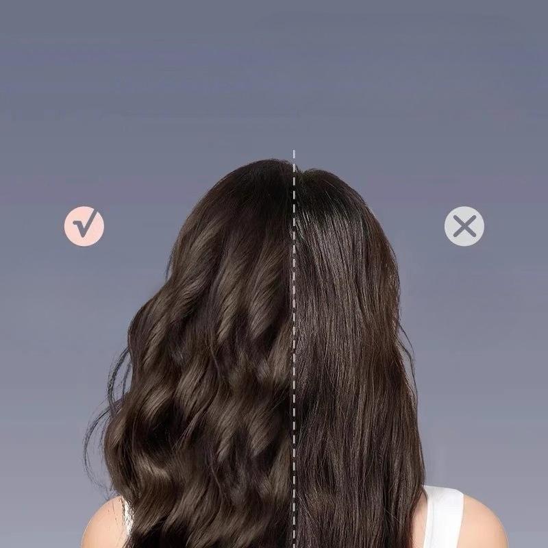 Double Row Wavy Tooth Curly Hair Comb Scalp Massage Comb Fluffy Hair Root Brush Barber Salon Anti-static Curly Hair Styling Comb