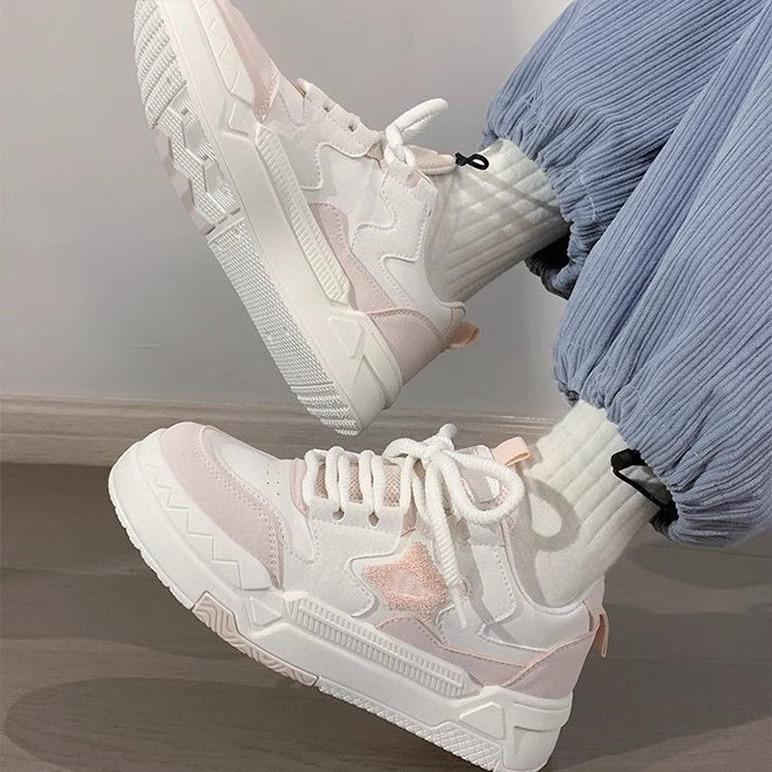 Girls board shoes low-top children's flat bottom 2025 autumn new casual shoes fashion foreign style middle-aged children's sports shoes tide