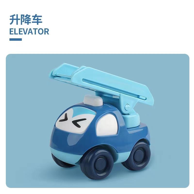 Inertia Toy Car Animal Modeling Engineering Car Inertial Drive Excavator High Quality Interactive Sliding Car Children's Gift Idea