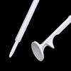 Pack 10 Professional 73mm White Plastic Golf Tees Set for Outdoor/indoor Sports