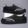 Breathable Mens Casual Shoes Platform Mesh Walking Shoes Slip-on Mens Lazy Shoes Lightweight Driving Shoes Comfort Flats Loafers