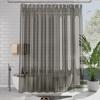 Waterproof PEVA Diamond Shower Curtain - No-Drill Installation for Bathroom Partition